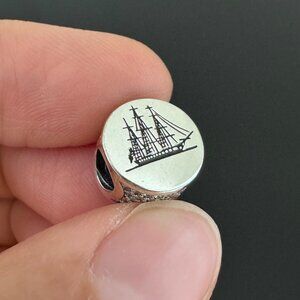 Pandora Boston Bead Charm Pendant S925 Silver